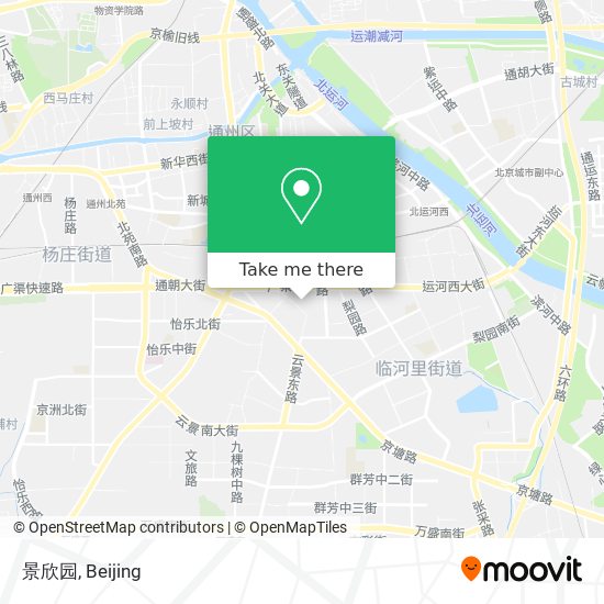 景欣园 map