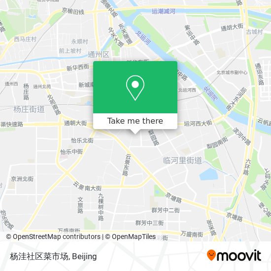 杨洼社区菜市场 map