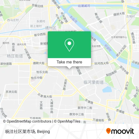 杨洼社区菜市场 map