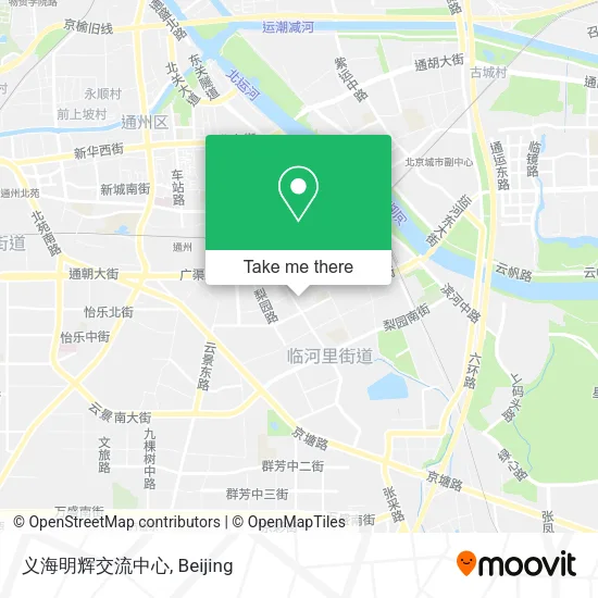义海明辉交流中心 map