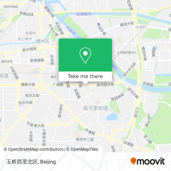 玉桥西里北区 map