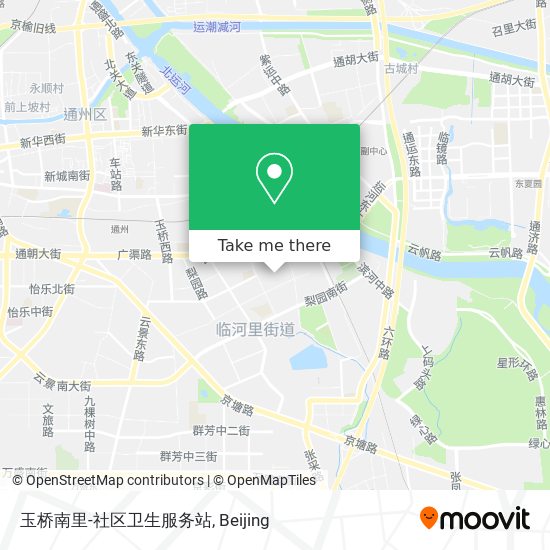 玉桥南里-社区卫生服务站 map