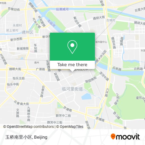 玉桥南里小区 map
