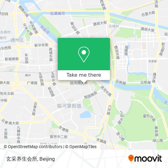 玄采养生会所 map