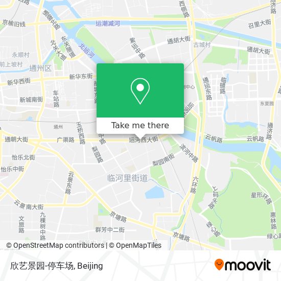 欣艺景园-停车场 map