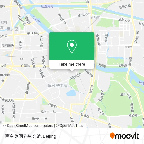 商务休闲养生会馆 map