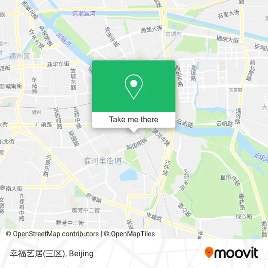 幸福艺居(三区) map