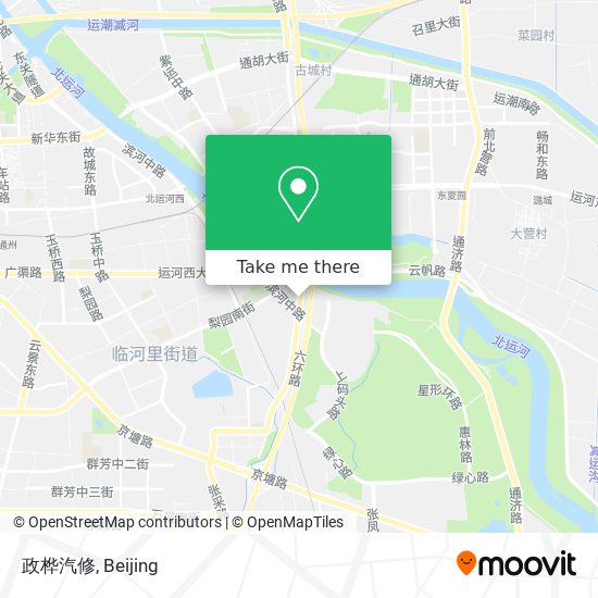 政桦汽修 map
