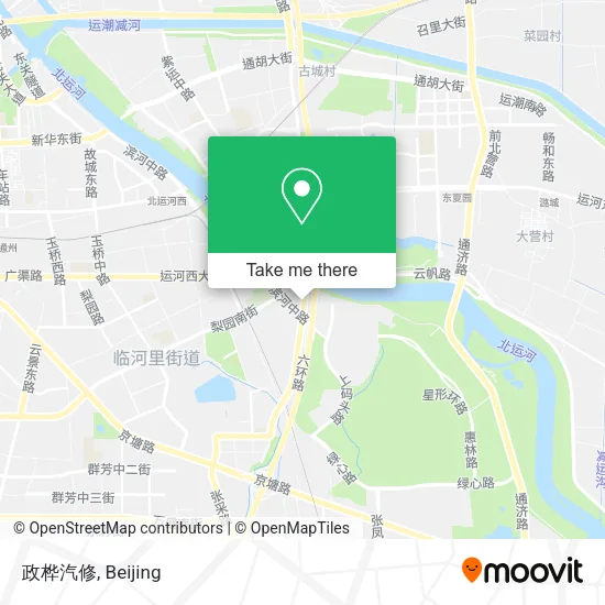 政桦汽修 map