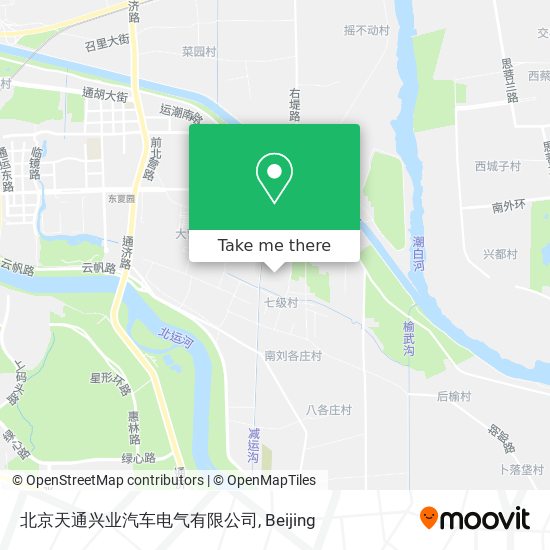 北京天通兴业汽车电气有限公司 map