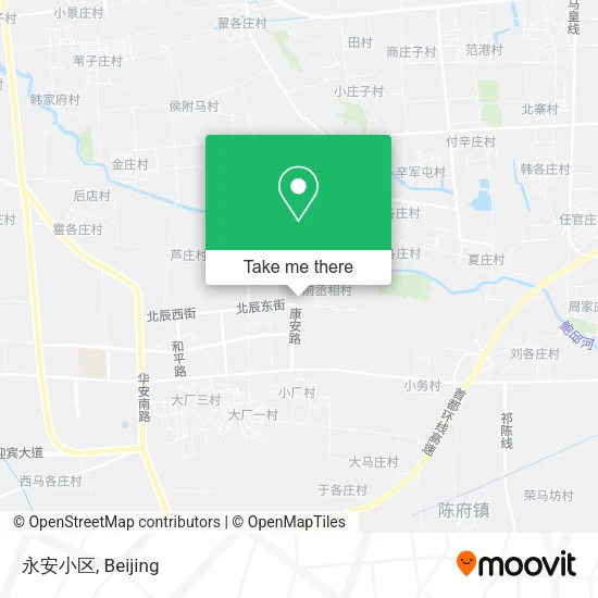 永安小区 map