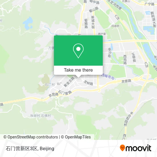 石门营新区3区 map