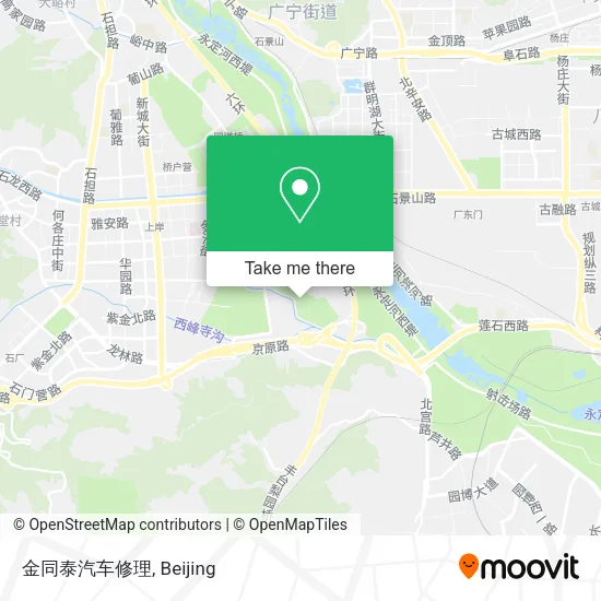 金同泰汽车修理 map