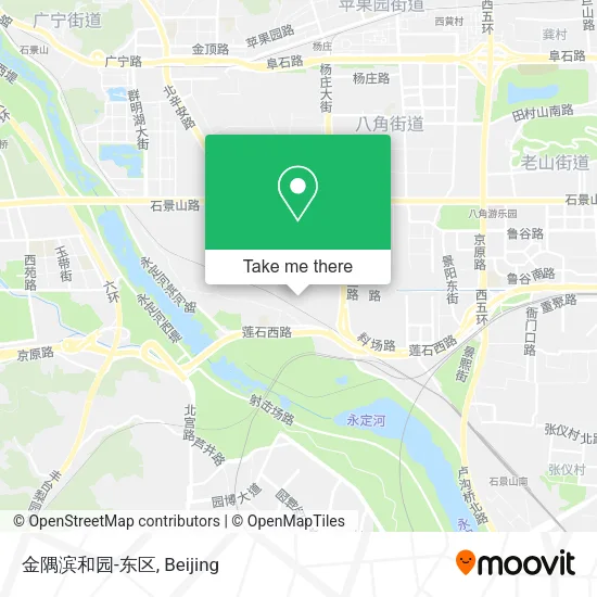 金隅滨和园-东区 map