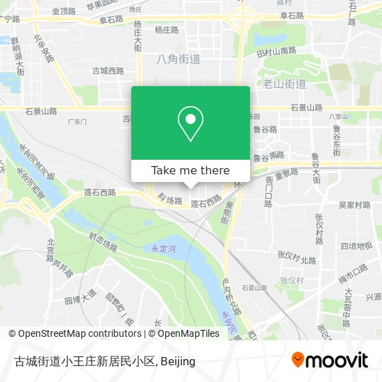 古城街道小王庄新居民小区 map