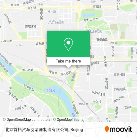 北京首拓汽车滤清器制造有限公司 map