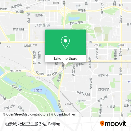 融景城-社区卫生服务站 map