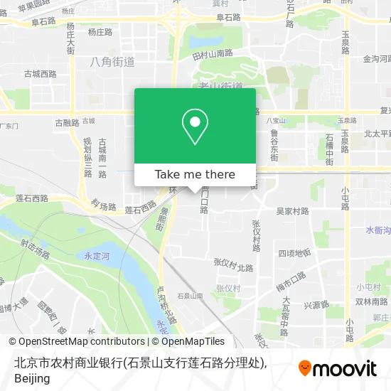 北京市农村商业银行(石景山支行莲石路分理处) map