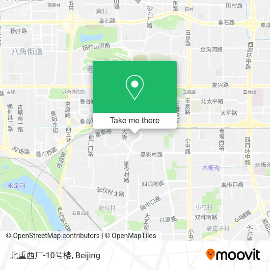 北重西厂-10号楼 map