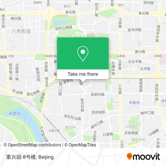 重兴园-8号楼 map