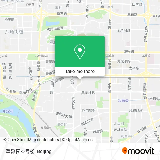 重聚园-5号楼 map