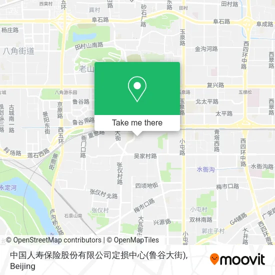 中国人寿保险股份有限公司定损中心(鲁谷大街) map