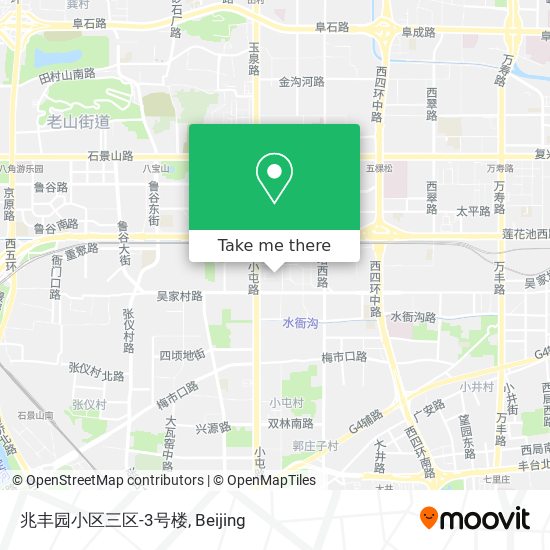 兆丰园小区三区-3号楼 map