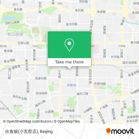伙食娘(小瓦窑店) map