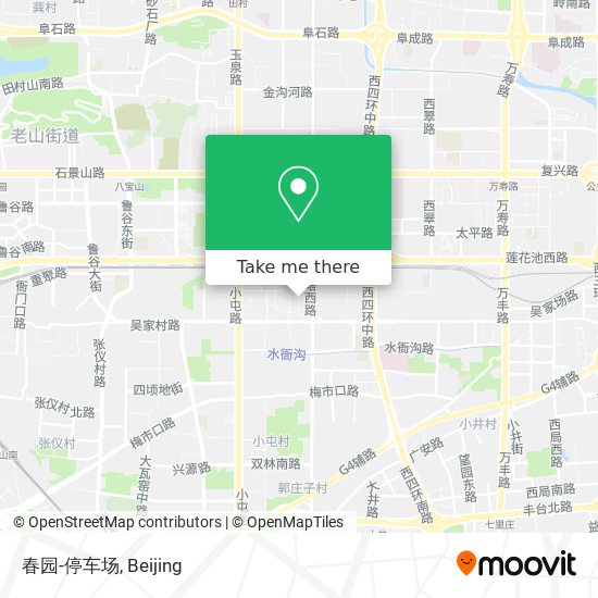 春园-停车场 map