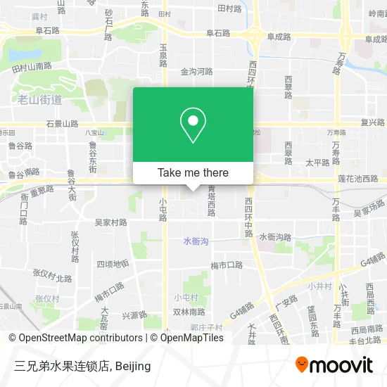 三兄弟水果连锁店 map