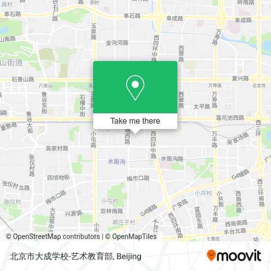 北京市大成学校-艺术教育部 map
