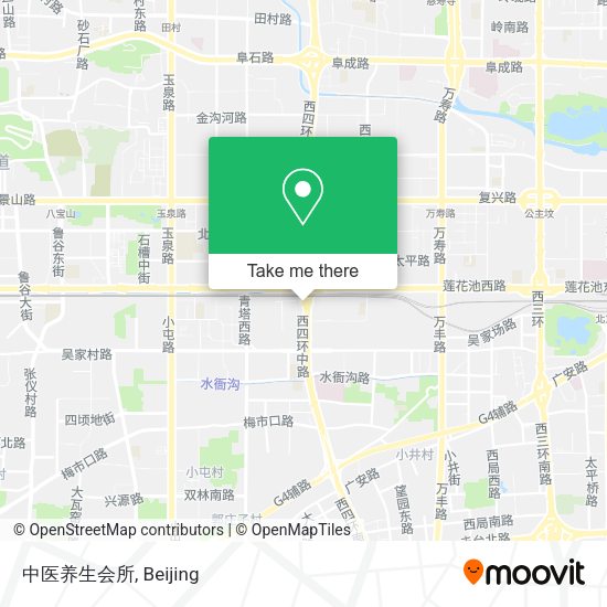 中医养生会所 map