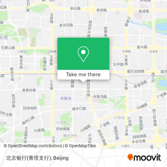 北京银行(青塔支行) map