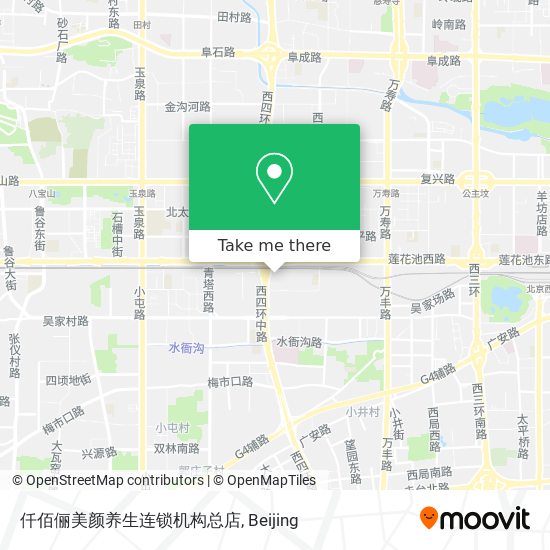 仟佰俪美颜养生连锁机构总店 map