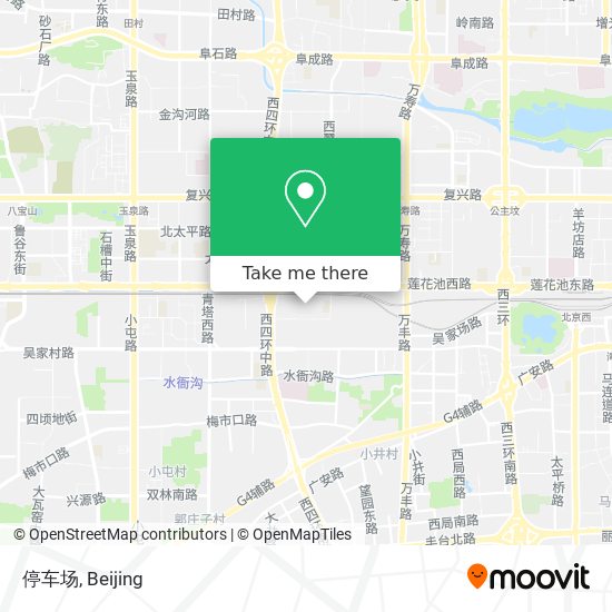 停车场 map