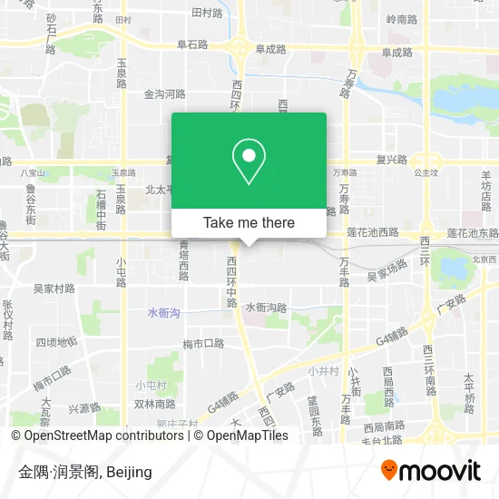 金隅·润景阁 map