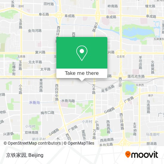 京铁家园 map