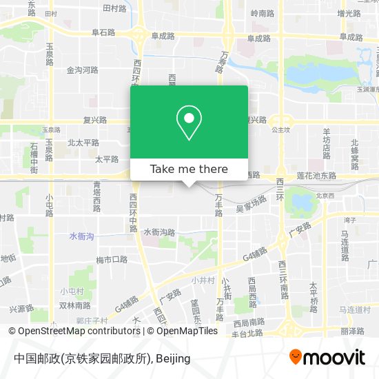 中国邮政(京铁家园邮政所) map