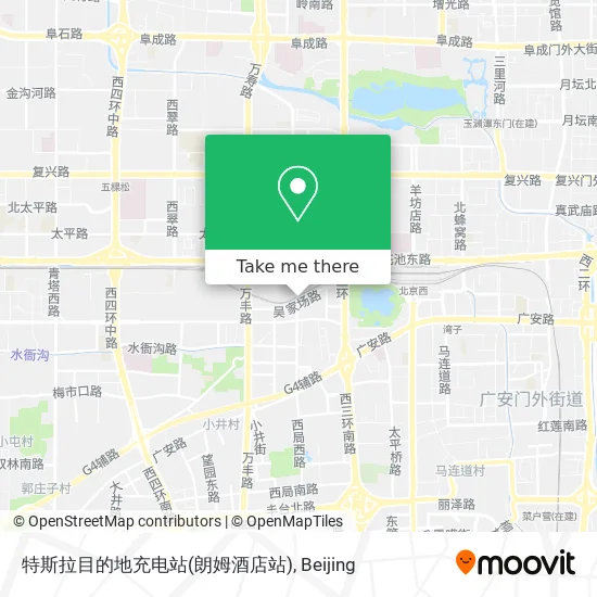 特斯拉目的地充电站(朗姆酒店站) map