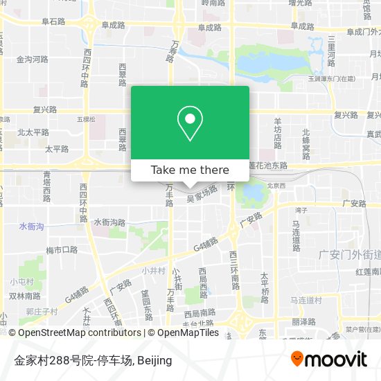 金家村288号院-停车场 map