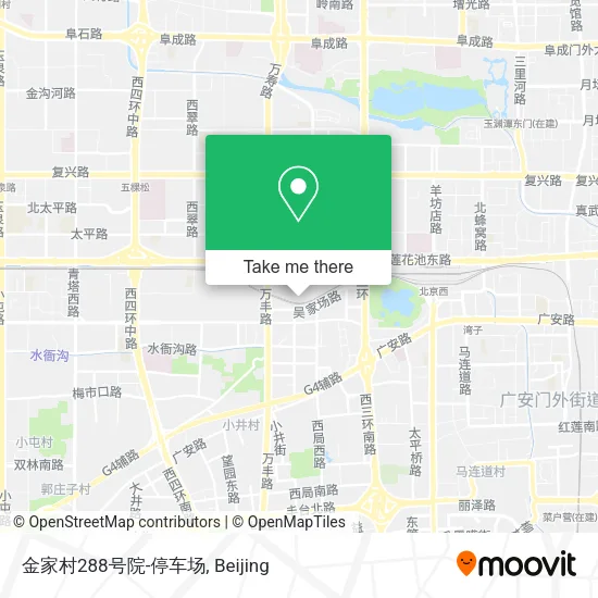 金家村288号院-停车场 map