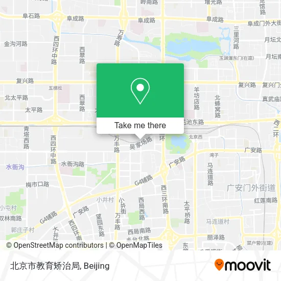 北京市教育矫治局 map