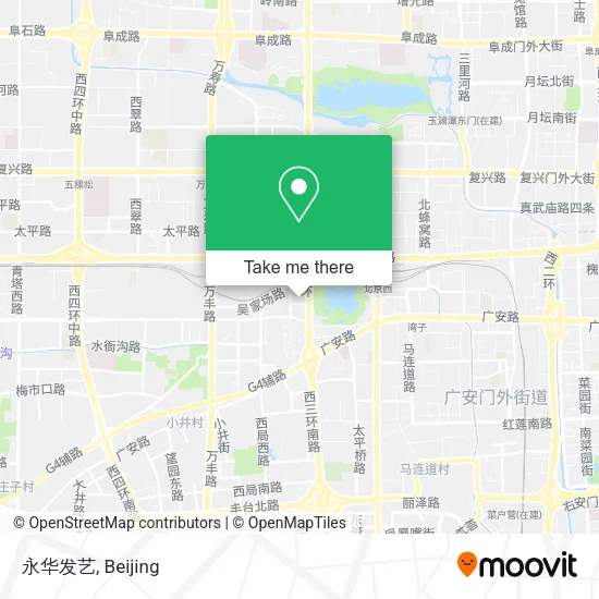 永华发艺 map