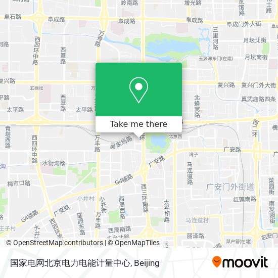 国家电网北京电力电能计量中心 map