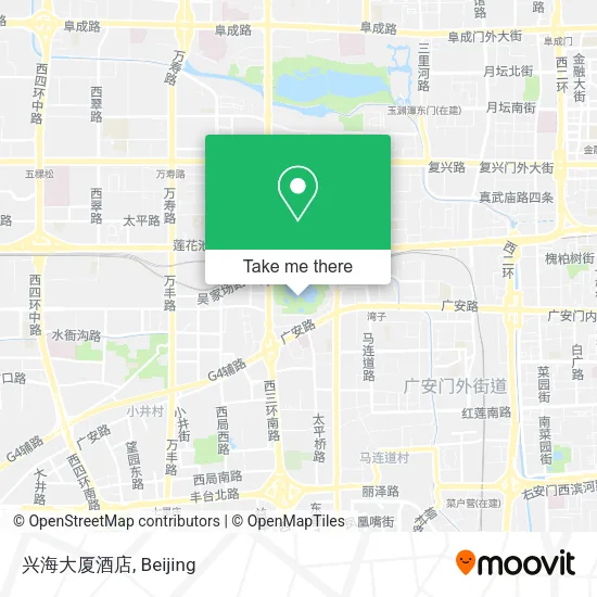 兴海大厦酒店 map
