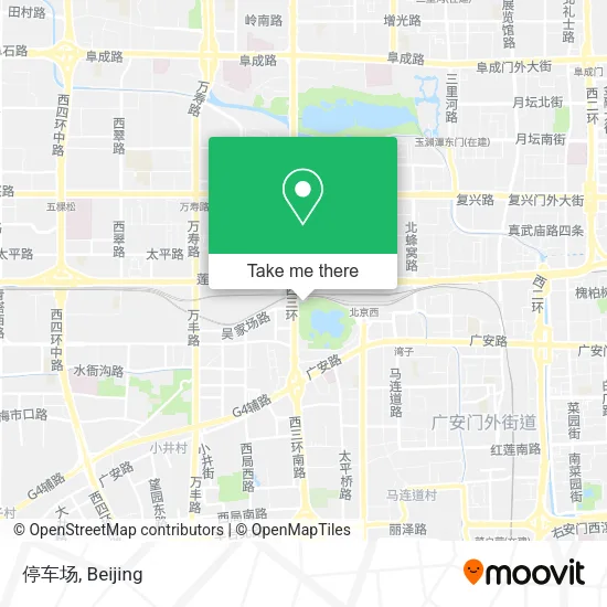 停车场 map