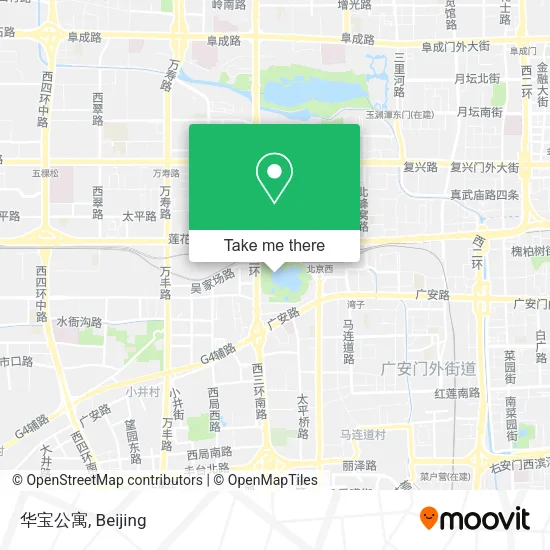 华宝公寓 map