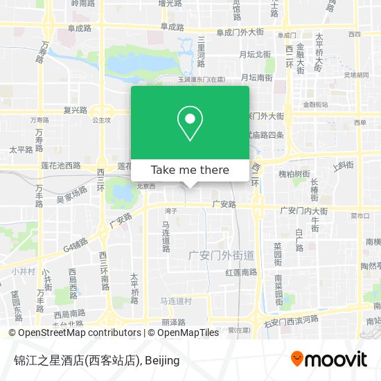 锦江之星酒店(西客站店) map