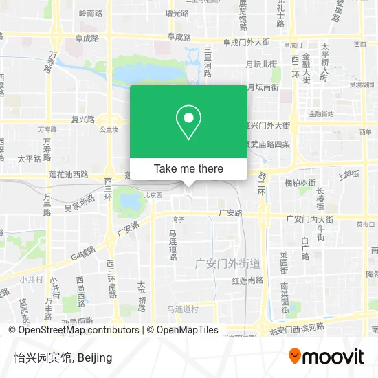 怡兴园宾馆 map
