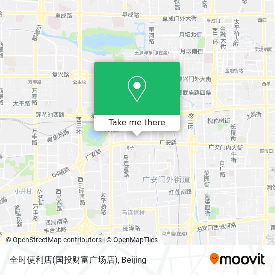 全时便利店(国投财富广场店) map